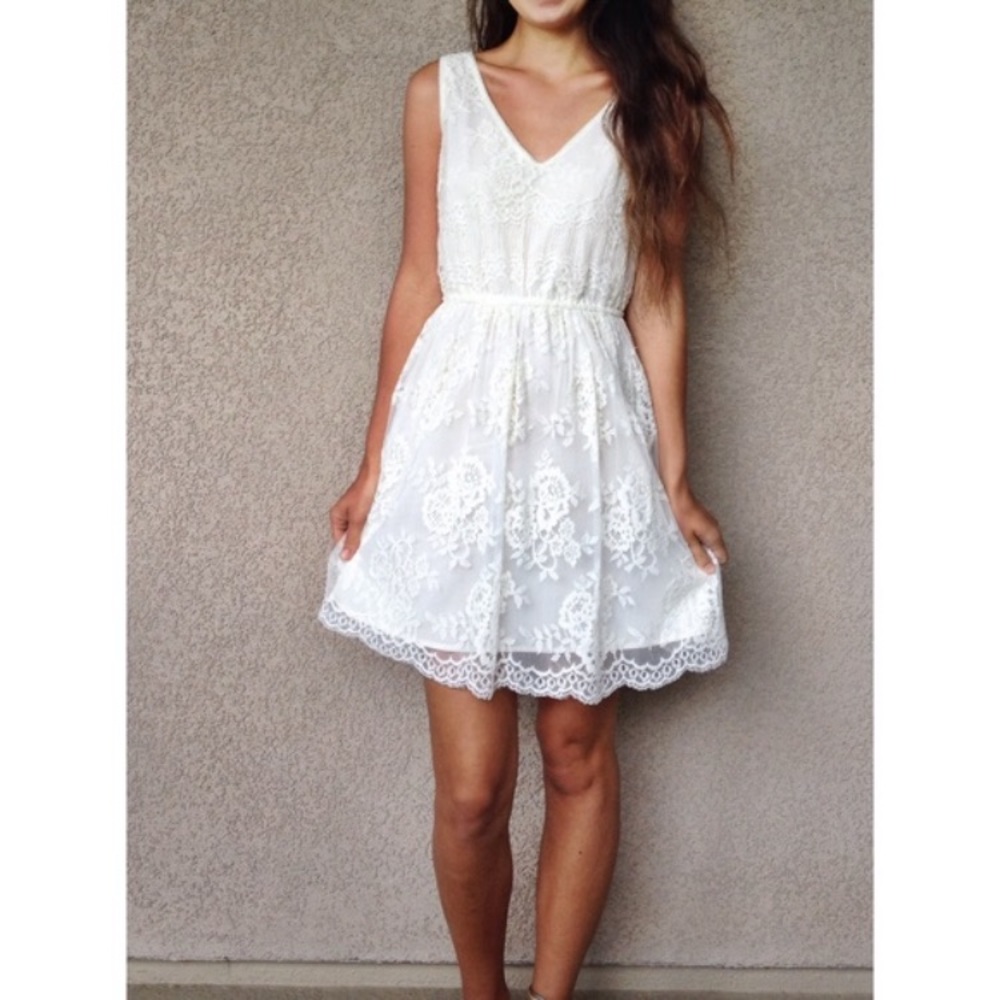 BB Dakota Fit & Flare Dress